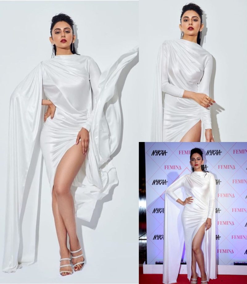 Fashion Battle- Rakul Preet Singh Or Pooja Hegde: Which Diva Is Slaying In A White Gown? 887550