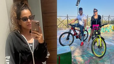 Find Out: Who Joins Nia Sharma In Kickstarting Her Day the Right Way?