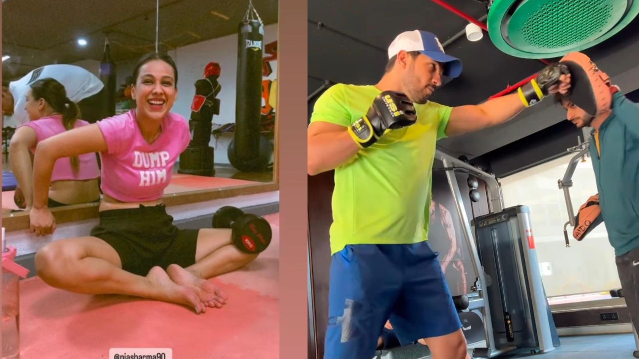 Fitness Freak: Nia Sharma And Arjun Bijlani Share Their Fitness Routine! 884839