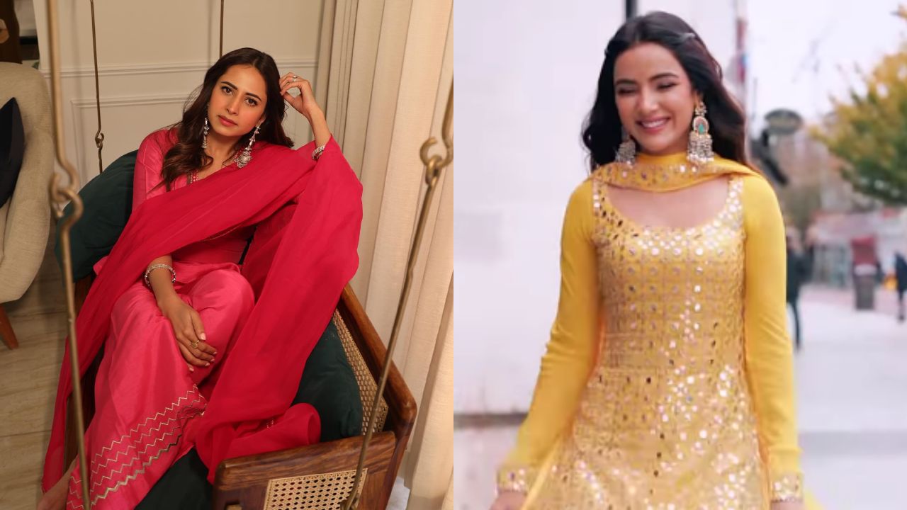 Glamour Duel: Sargun Mehta vs. Jasmin Bhasin: Who Wore Mirror-Work Ethnic Outfit Better? 887348