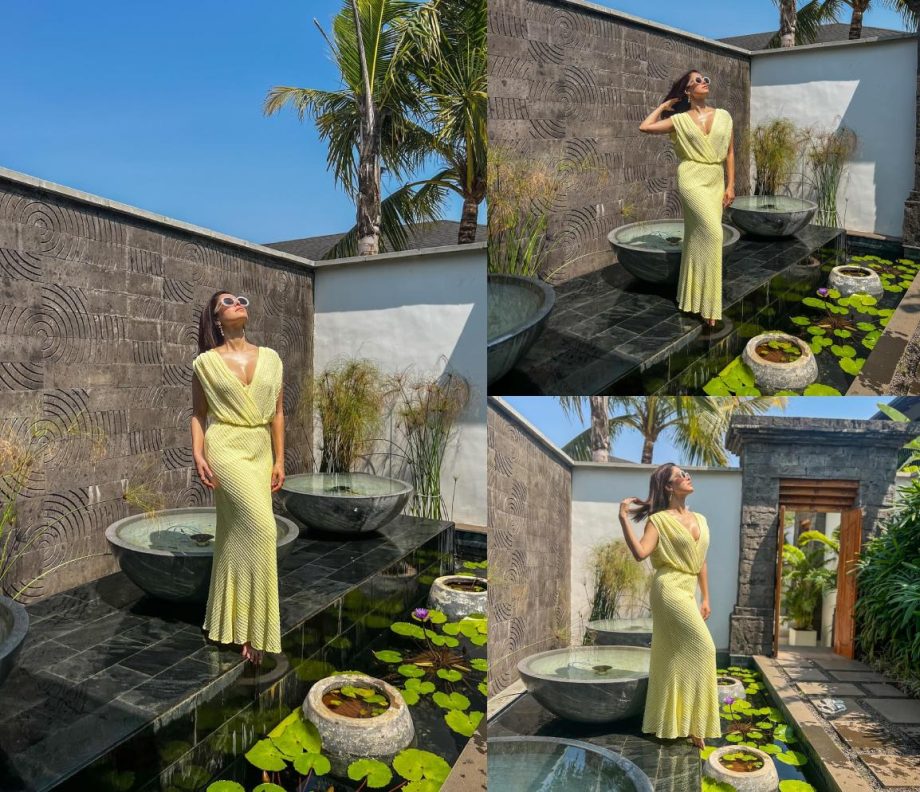 Golden Glow: Nushrratt Bharuccha Sets New Style Trends In A Dazzling Yellow Dress 885435