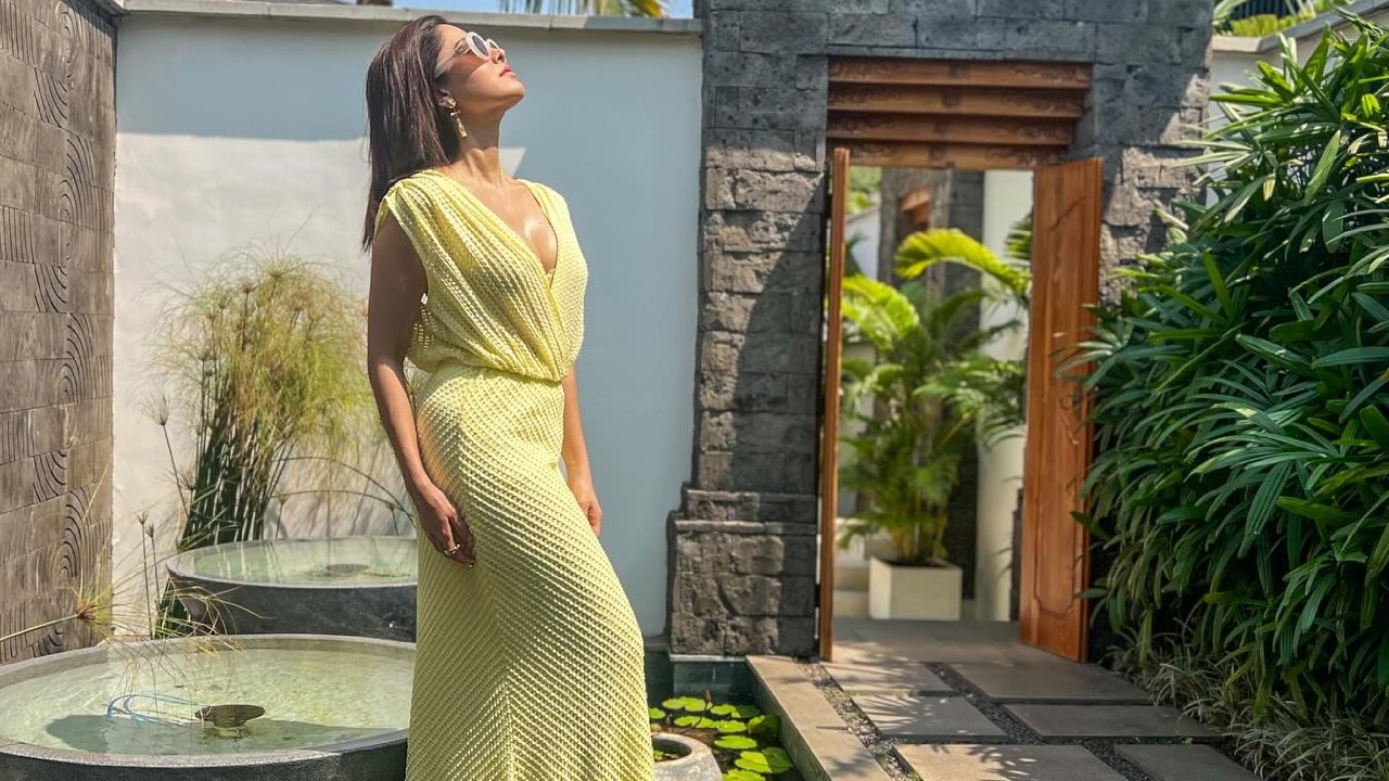 Golden Glow: Nushrratt Bharuccha Sets New Style Trends In A Dazzling Yellow Dress 885436