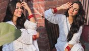 Graceful Glow: Reem Shaikh Embraces The Sunlight In A White Chikankari Kurta And Pants