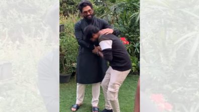 Heartfelt Moment Captured: A fan of Allu Arjun gets emotional after meeting him!