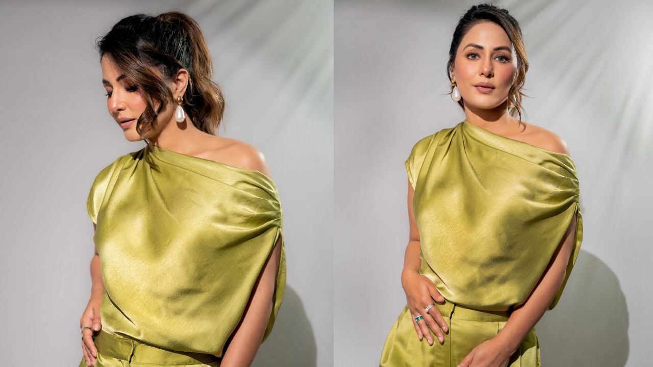 Hina Khan Sets Fashion Statement In A Green Co-Ord Set, Check Now! 888435