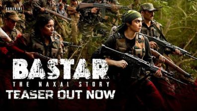 In the history of film events, rare to see an actress recite mantras during a press conference!  Adah Sharma won the hearts  of audiences at Bastar: The Naxal Story’s Trailer launch event