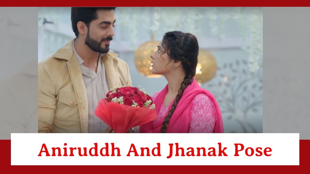 Jhanak Spoiler: Aniruddh and Jhanak pose as a couple 885726