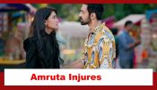 Kaise Mujhe Tum Mil Gaye Spoiler: Amruta injures Virat