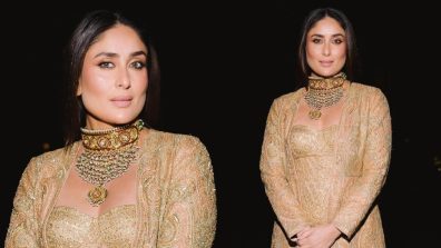 Kareena Kapoor Looks Royal Decked In Gold Head-to-toe, See Stunning Photos