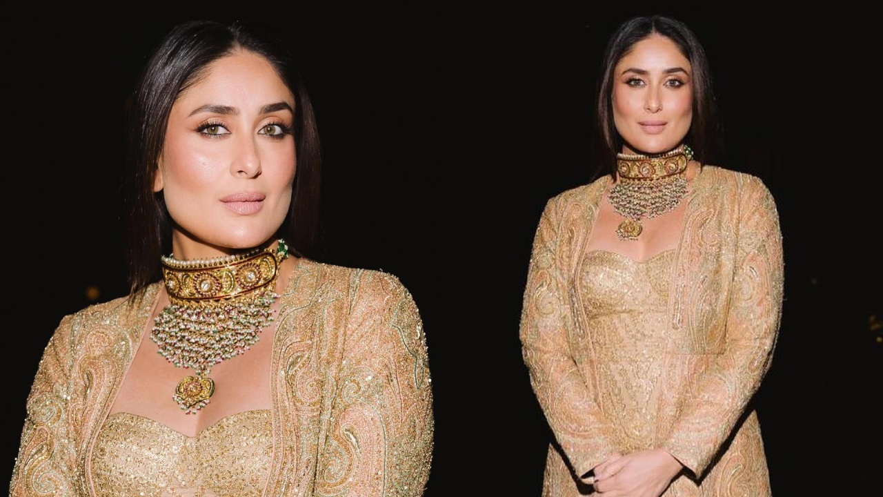 Kareena Kapoor Looks Royal Decked In Gold Head-to-toe, See Stunning Photos 885192