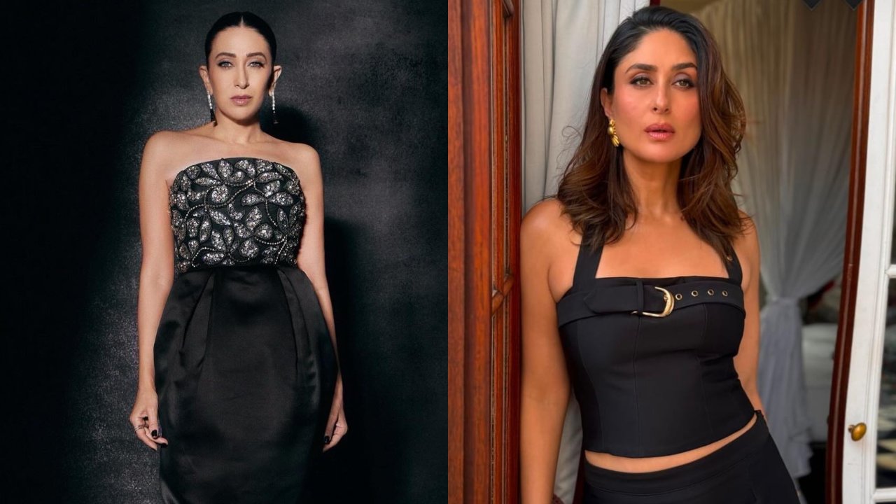 Kareena Kapoor VS Karisma Kapoor: Who Steals The Spotlight In Black Co-ord Set? 888052