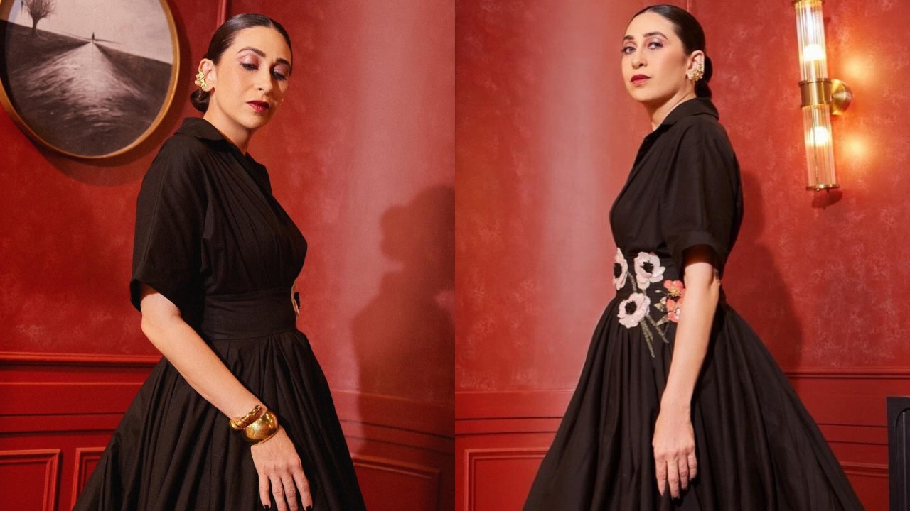 Karishma Kapoor's Show-Stopping Look In A Black Dress, Check Now! 888627