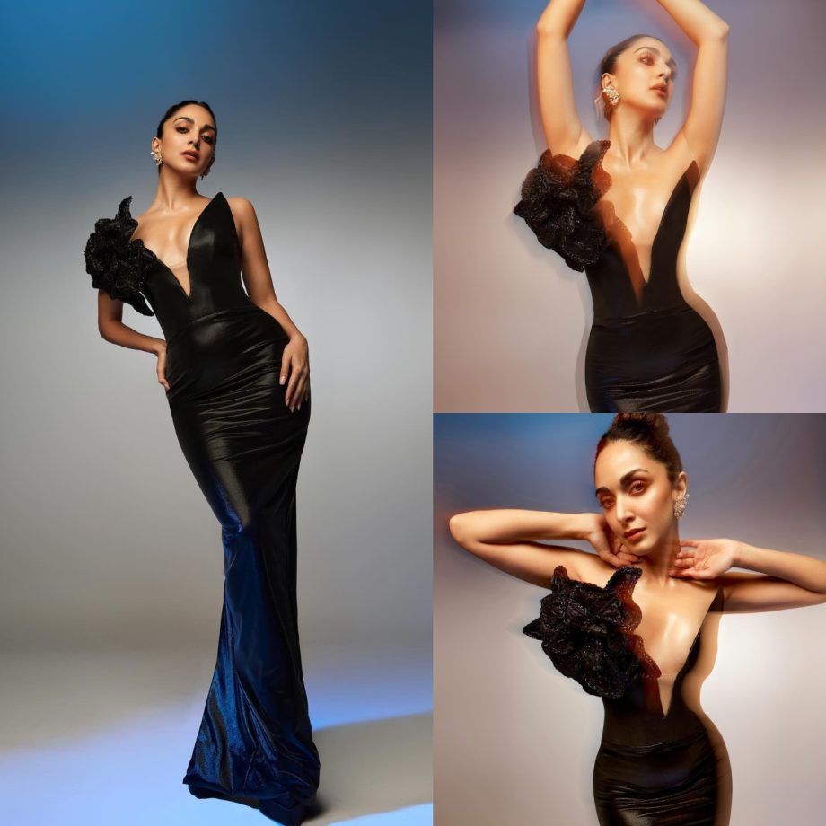 Kiara Advani Flaunts Hourglass Figure In Hot Black Gown, See Stunning Photos 884901