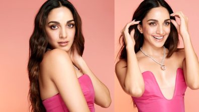 Kiara Advani Is A Sight-to-behold In Deep Plunge Strapless Pink Gown, See Here