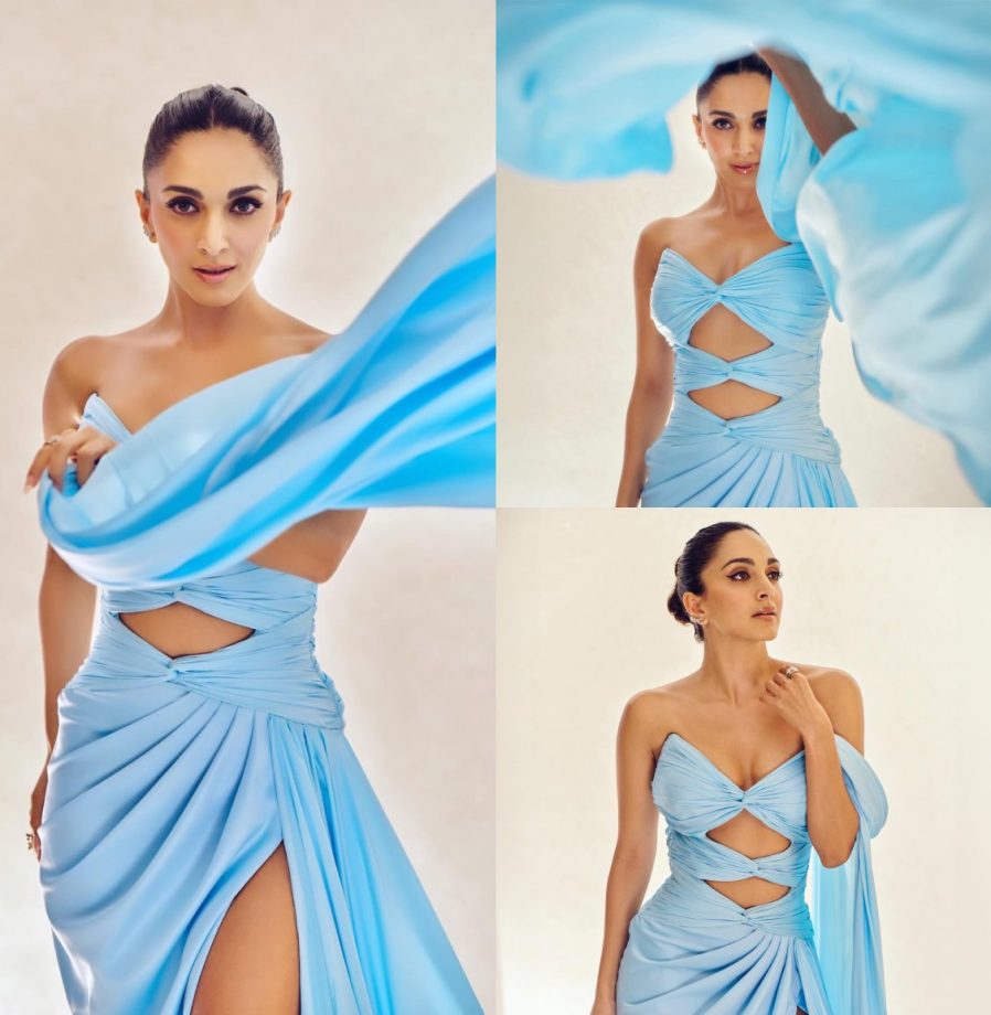 Kiara Advani Radiates Glam In A Gorgeous Ice Blue Thigh-High Slit Dress, Check Now! 887712