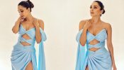 Kiara Advani Radiates Glam In A Gorgeous Ice Blue Thigh-High Slit Dress, Check Now!