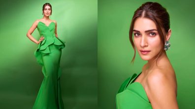 Kriti Sanon Sets New Style Standard In A Green Ruffle Gown; Check Now!