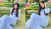 Malavika Mohanan's Serene Beauty In White Chikankari Kurta Amidst Lush Greenery 889360