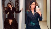 Modern Muse: Janhvi Kapoor Makes A Bold Statement In A Stunning Blue Blazer Dress 887319