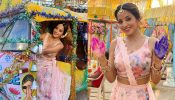 Monalisa Enjoys ‘Holi’ Vibes In Floral Lehenga, See Adorable Photos