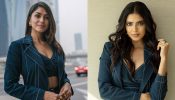 Mrunal Thakur Vs Malavika Mohanan: Who Rocks Blue Denim Asymmetric Blazer Style? 888945