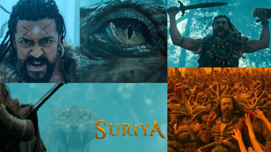 Netizens hail the teaser of Suriya starrer 'Kanguva', saying, "Kanguva looks like a very wild story" 888702