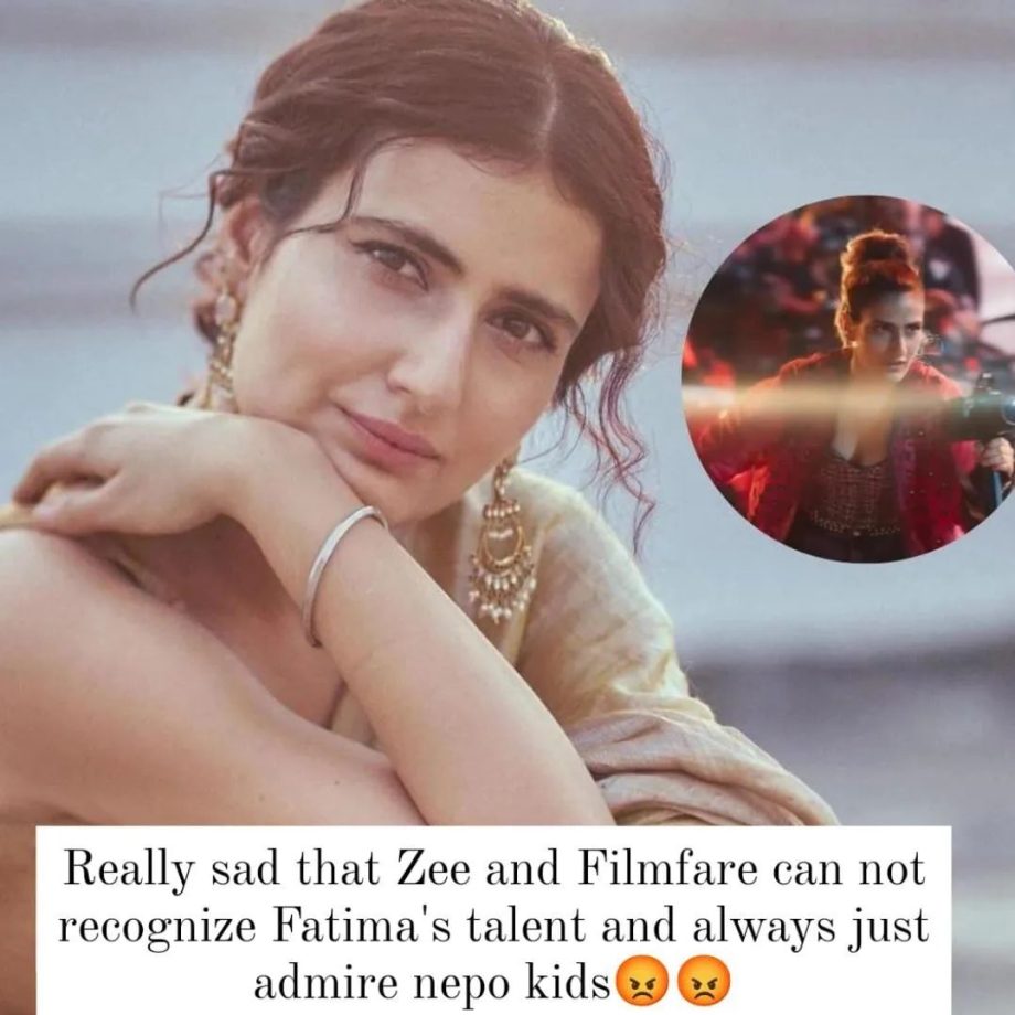 Netizens raise their voice for Fatima Sana Shaikh! Says, 