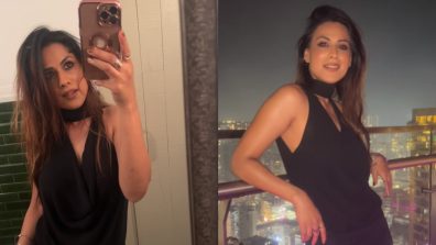 Nia Sharma Light Up The Friday Night Fun In A Black Dress, Watch!