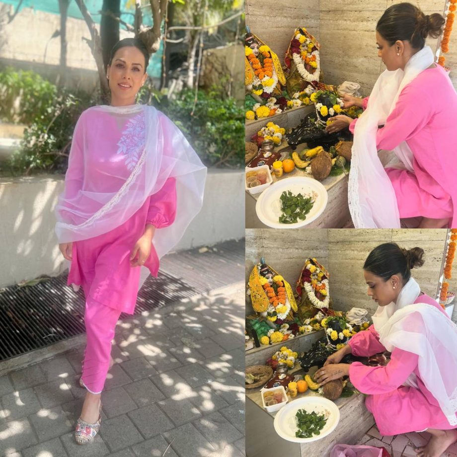 Nia Sharma Turns Spiritual, Visits Shiv Temple On Occasion Of Mahashivratri; See Photos 885954