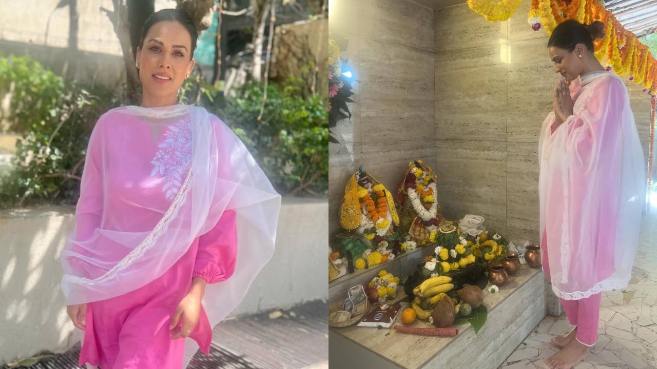 Nia Sharma Turns Spiritual, Visits Shiv Temple On Occasion Of Mahashivratri; See Photos 885955