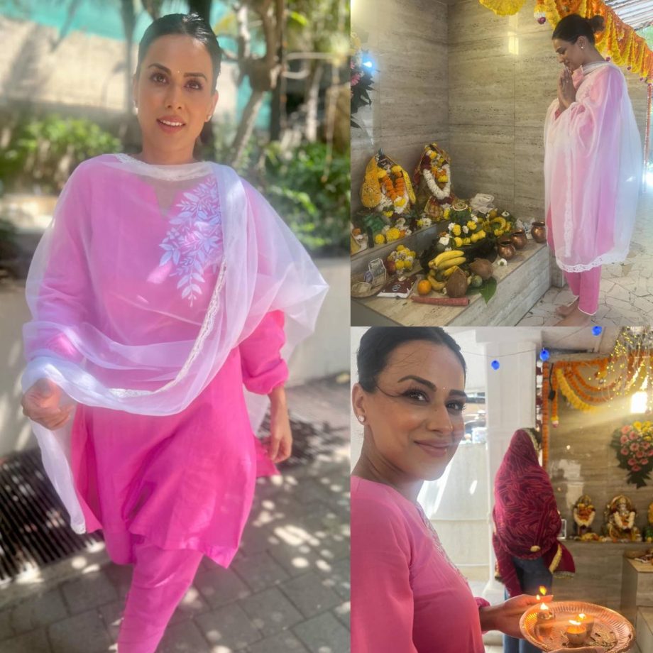 Nia Sharma Turns Spiritual, Visits Shiv Temple On Occasion Of Mahashivratri; See Photos 885953