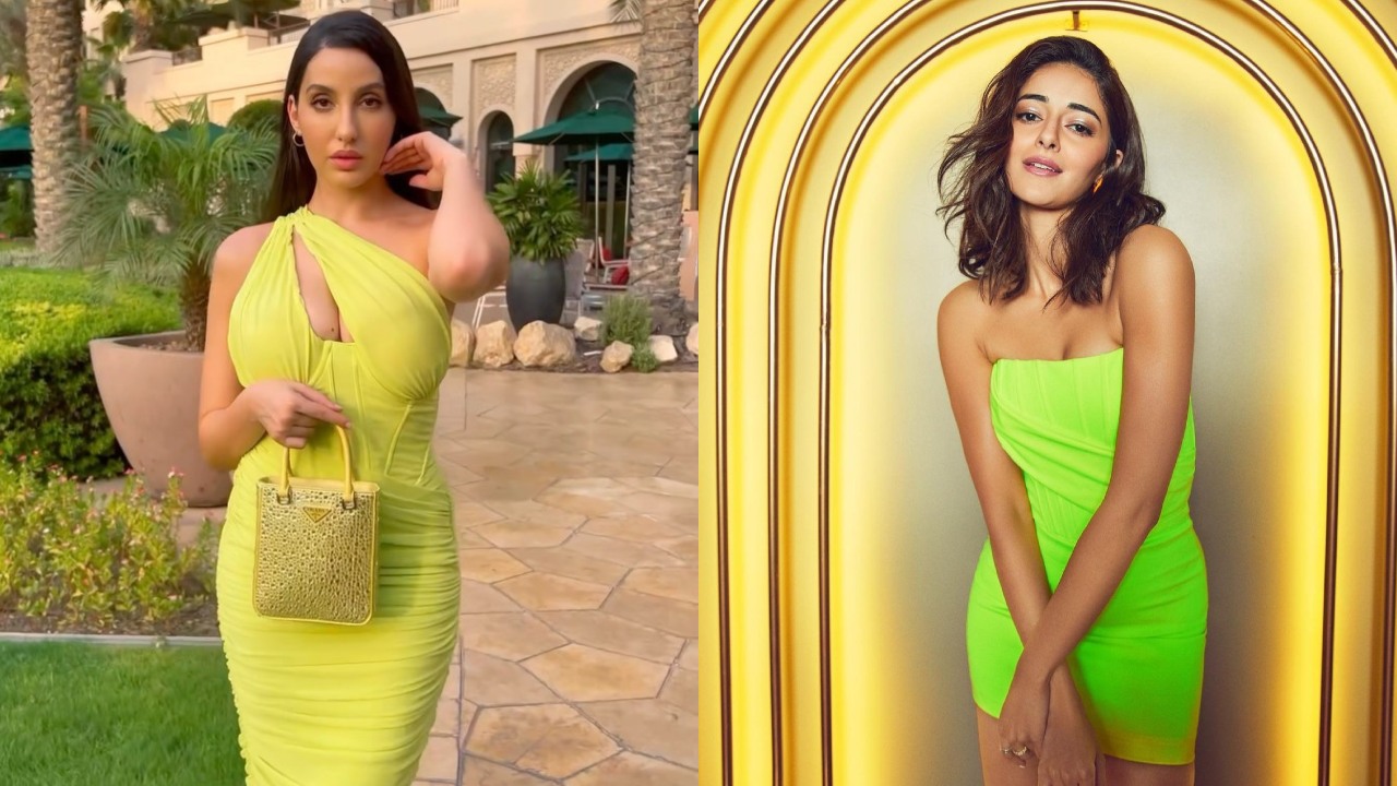 Nora Fatehi Vs Ananya Panday: Whose Neon Dress Looks Hot? 889400