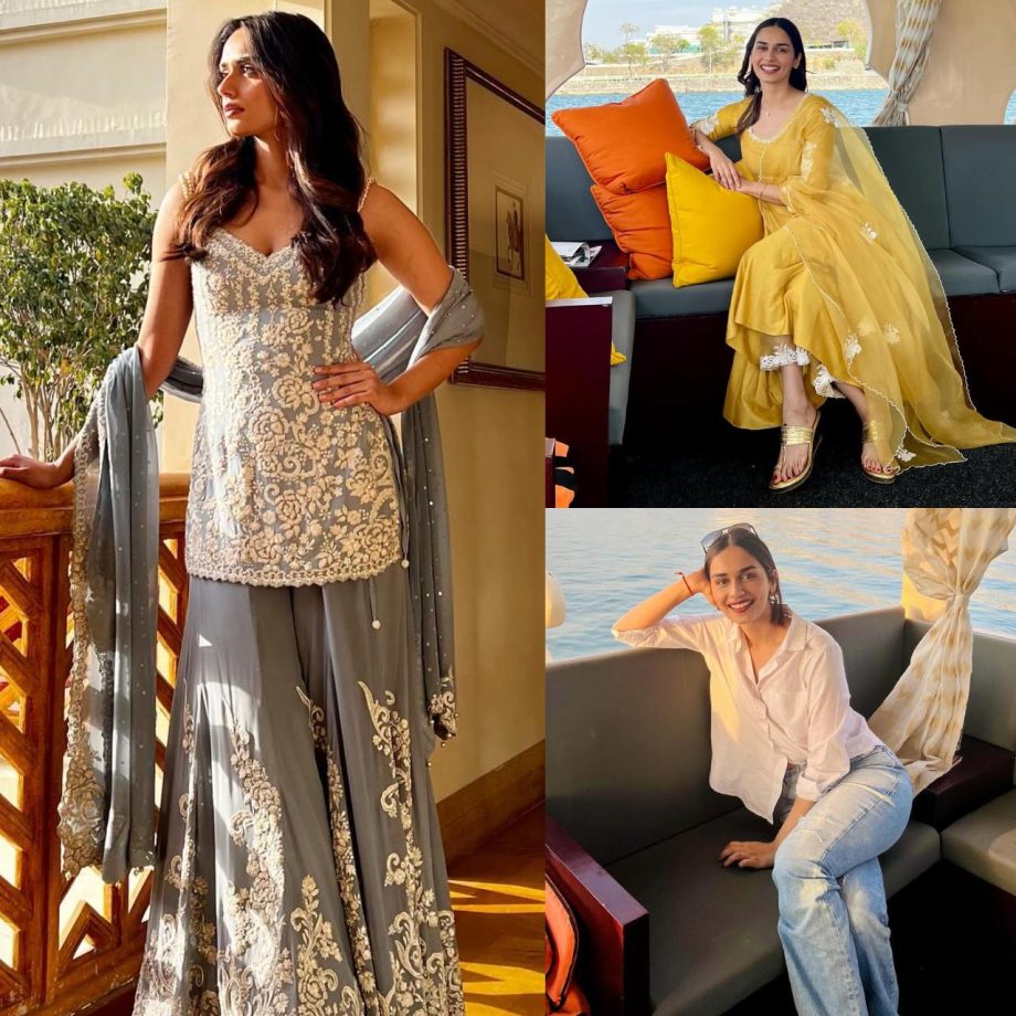 Palaces to Lakes: Manushi Chhillar's Picture-Perfect Moments in Udaipur 887600