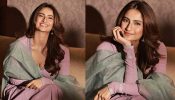 Palak Tiwari Steals The Hearts With Timeless Grace In A Lavender And Blue Anarkali Set; See Photos