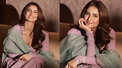 Palak Tiwari Steals The Hearts With Timeless Grace In A Lavender And Blue Anarkali Set; See Photos