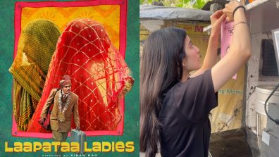Pratibha Ranta, the lead of the most loved film ‘Laapataa Ladies’ distributes pamphlets all over the city for the offer of Rs. 100 tickets for the film on Women’s Day!