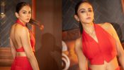 Rakul Preet Singh Set Fashion Game On Point In A Red Co-Ord Set; See Photos