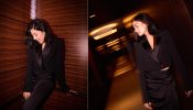 Rashmika Mandanna Rules Like A Boss In A Black Crop Blazer And Skirt; See Pics 884724