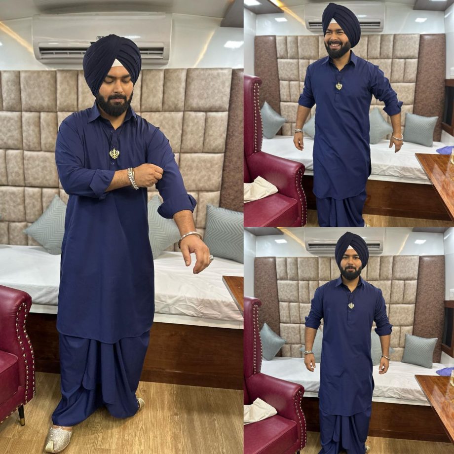 Rishabh Pant Turns 'Punjabi' Munda In Kurta & Pajama With Pagadi, See Photos 886660