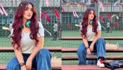 Rock Your Casual Look Like Ashnoor Kaur In Striped Top & Denim, Take Cues