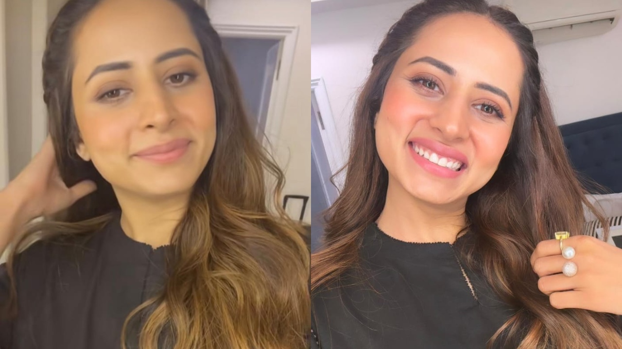 Rosy Cheeks, Glossy Lips & Open Hair: A Peek Into Sargun Mehta's Quirkiness In Selfies 884924