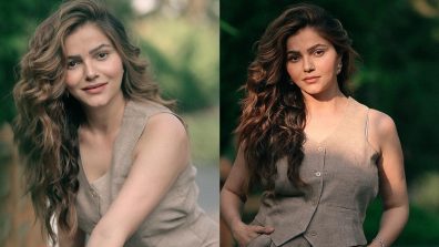 Rubina Dilaik’s Waist Coat & Formal Trouser Combination Is Perfect To Rock Office Look, See Here