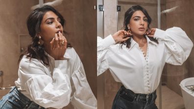 Samantha Prabhu Shows Her Rocking Style In White Shirt And Blue Jeans
