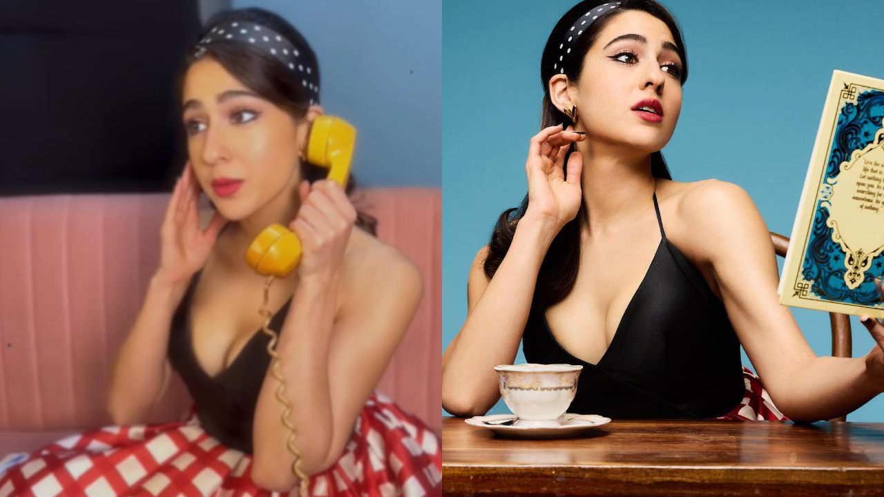 Sara Ali Khan's Modern Twist On Retro Checkered Skirt Is Must-see, Check Out 889454