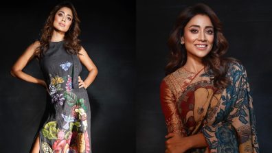 Saree VS Slit Dress: Shriya Saran’s Which Kalamkari Ensemble Is Show Stealer?