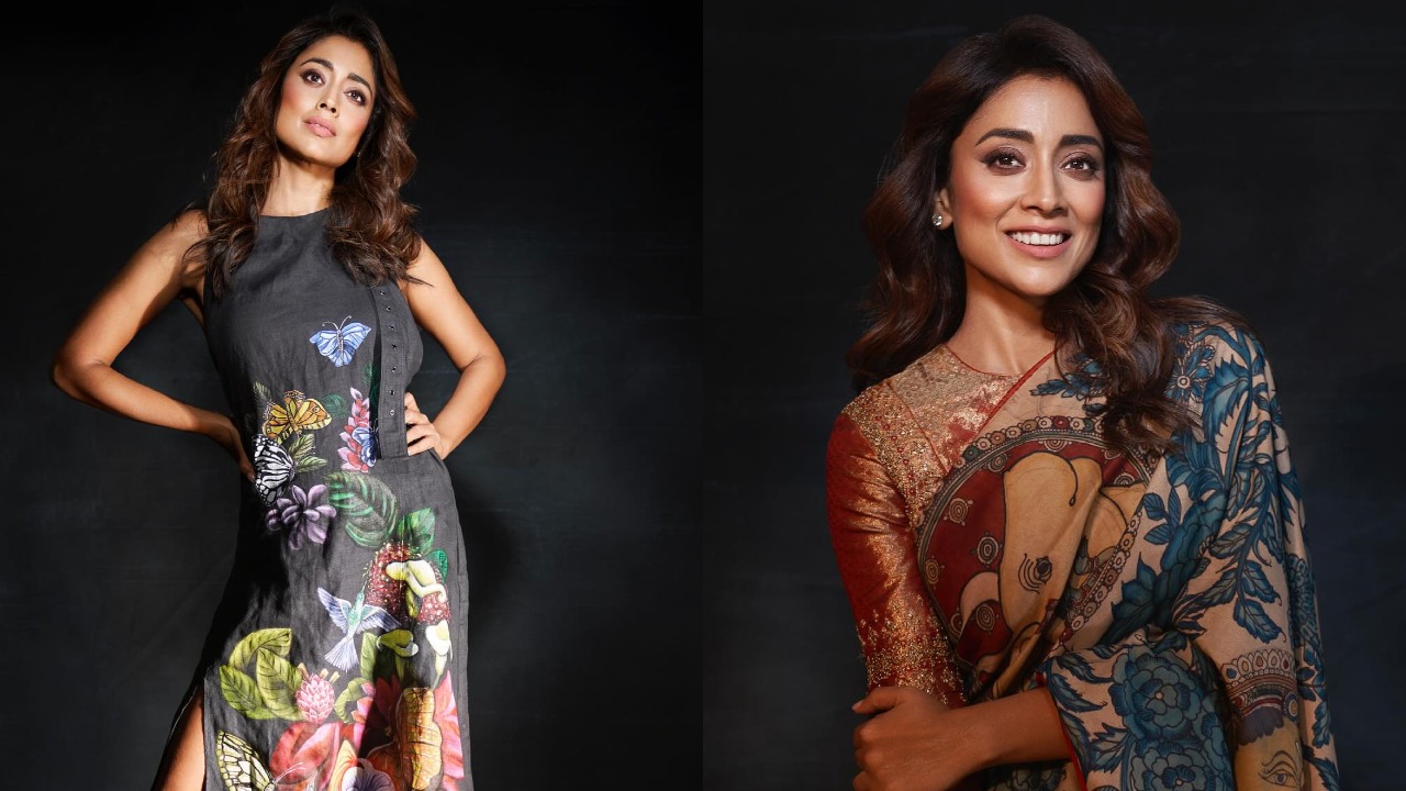 Saree VS Slit Dress: Shriya Saran's Which Kalamkari Ensemble Is Show Stealer? 886992