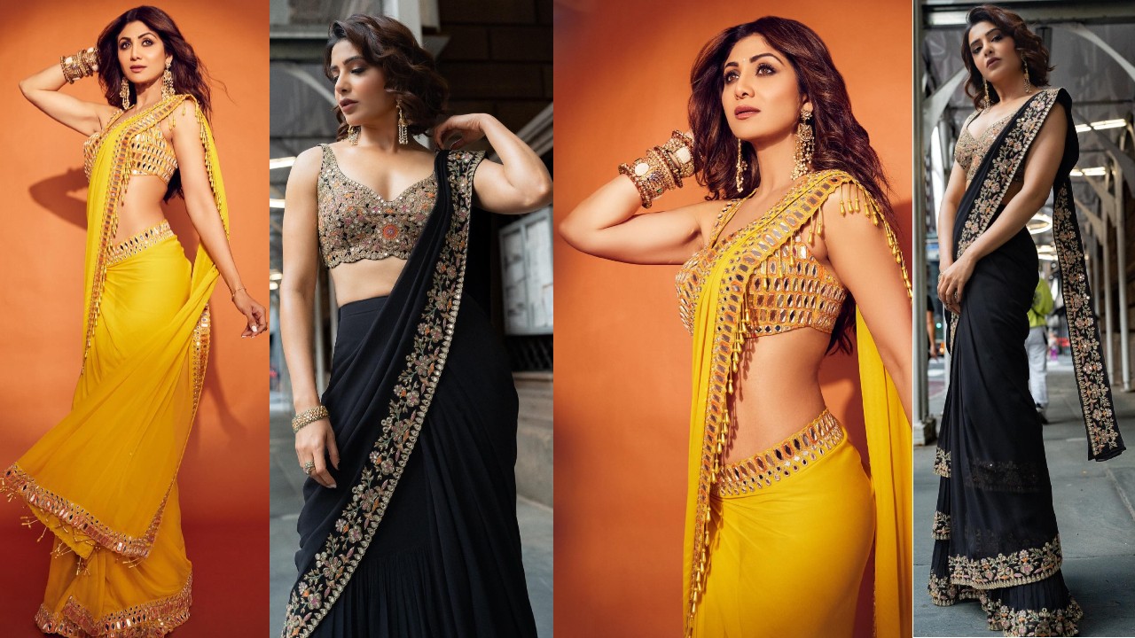 Shilpa Shetty Or Samantha Ruth Prabhu: Whose Mirror Work Blouse Design Is Steal-worthy? 888898