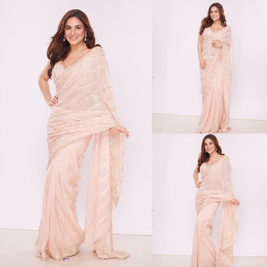 Shraddha Arya's Pastel Saree Is Perfect To Grace Festive Occasion In Simplicity, Take Cues 885559