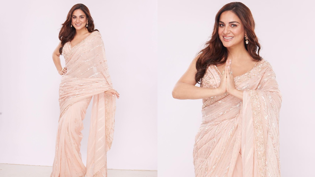 Shraddha Arya's Pastel Saree Is Perfect To Grace Festive Occasion In Simplicity, Take Cues 885561
