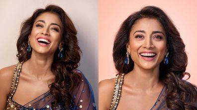 Shriya Saran’s Charismatic Smile Steals Attention In Glittery Ensemble, See Photos